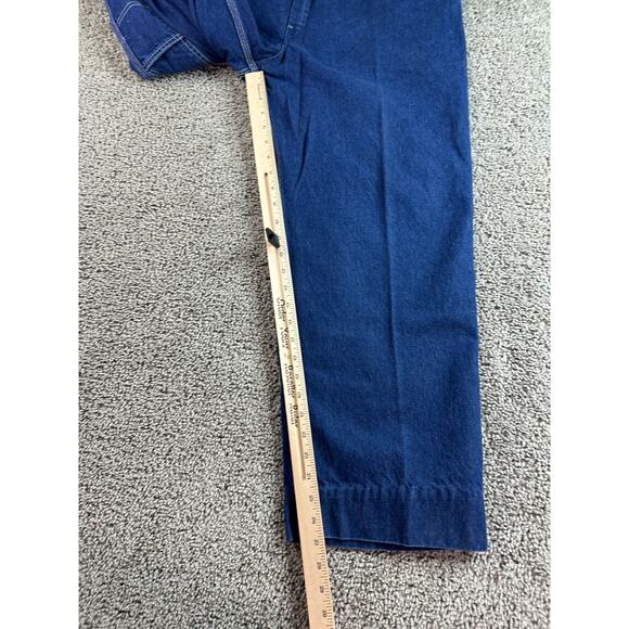 OSH KOSH B’GOSH Overalls Mens 38 Denim Vestbak Bib Workwear 38x27 VINTAGE - Picture 7 of 13